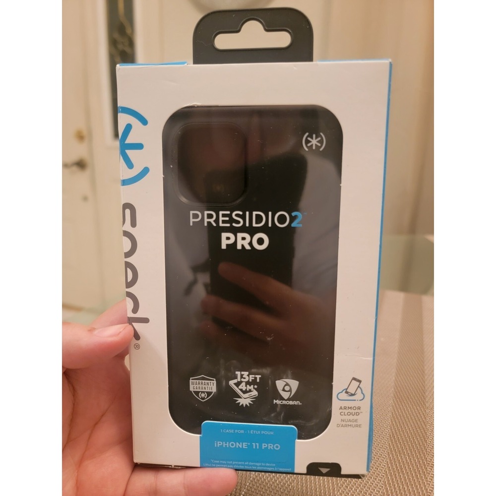 Speck Presidio2 Grip for Apple iPhone 11 Pro Black Phone Case